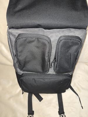 New Era Tools Backpack Rucksack Work Bag w/Laptop Pocket Gray & Black - Thumbnail 2