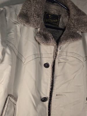 Vtg 70s Westwind Rancher Jacket Mens XL Western Cowboy Sherpa Lined Tan USA Made - Thumbnail 4