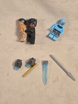 LEGO Marvel Black Panther Sunbird Craft & 3 Minifigures Lot - PLEASE READ - Thumbnail 3