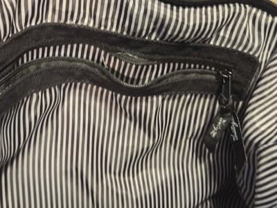 Thirsty-One Women's Black Cotton Shoulder Straps Jeans Shoulder Bag One Size - Thumbnail 5