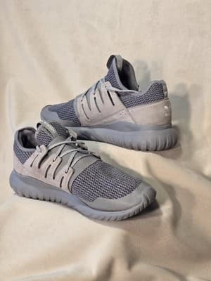 Size 13 - adidas Tubular Radial Charcoal Solid Grey - Thumbnail 6
