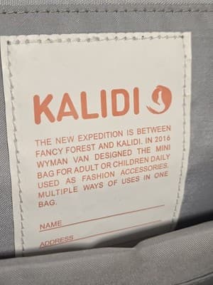Kalidi Fancy Forest Laptop Backpack - Black A stylish, lightweight, and water-r - Thumbnail 9
