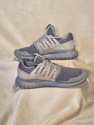 Size 13 - adidas Tubular Radial Charcoal Solid Grey - Thumbnail 5