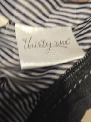 Thirsty-One Women's Black Cotton Shoulder Straps Jeans Shoulder Bag One Size - Thumbnail 7