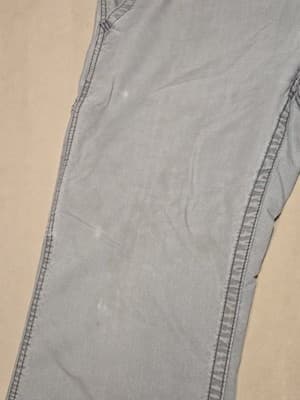 Ariat UltraSoft FR Canvas Work Pants 38x32 Gray CAT 2 12.7 ATPV NFPA 2112 - Thumbnail 5