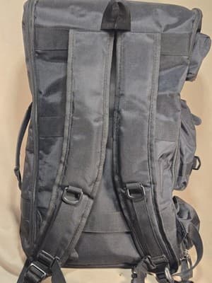 SanTiaoRen Black Travel Duffle Backpack Convertible Luggage Weekender Bag hiking - Thumbnail 9
