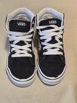 Vans (Women’s Size 2) Filmore Hi Butterfly Checkerboard Multi Sneakers Shoes - Thumbnail 8