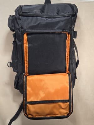 SanTiaoRen Black Travel Duffle Backpack Convertible Luggage Weekender Bag hiking - Thumbnail 5