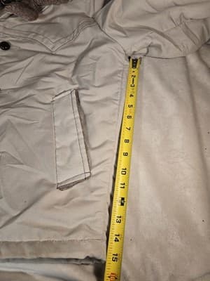 Vtg 70s Westwind Rancher Jacket Mens XL Western Cowboy Sherpa Lined Tan USA Made - Thumbnail 10