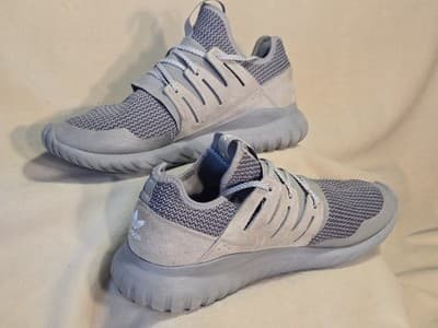 Size 13 - adidas Tubular Radial Charcoal Solid Grey - Thumbnail 4