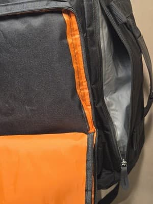 SanTiaoRen Black Travel Duffle Backpack Convertible Luggage Weekender Bag hiking - Thumbnail 6
