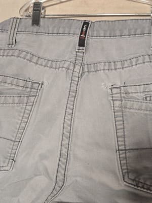 Ariat UltraSoft FR Canvas Work Pants 38x32 Gray CAT 2 12.7 ATPV NFPA 2112 - Thumbnail 3