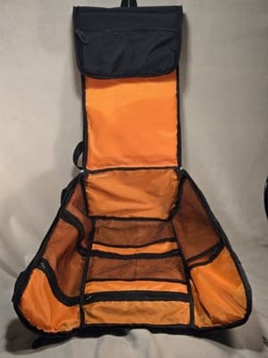 SanTiaoRen Black Travel Duffle Backpack Convertible Luggage Weekender Bag hiking - Thumbnail 8