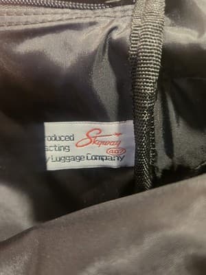 Skyway Luggage Burnt Orange and Black Nylon 13" Travel Bag - Thumbnail 9