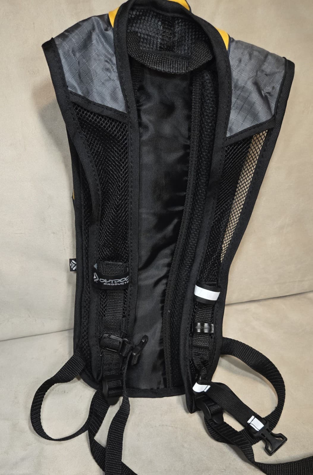 Outdoor Products H20 Performance 2L Hydration Pack Hiking Cycling Blue Gray EUC - Thumbnail 3