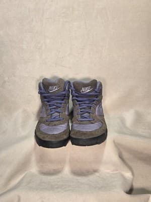 Vtg 1993 Nike 930507 Purple Brown Lace-Up Leather Ankle Hiking Boots Women's 8 - Thumbnail 8