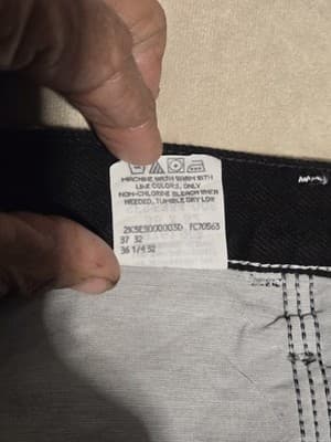 Vtg 80s Deadstock Rustler Jeans Made in USA | Rigid Denim Regular Fit | 36 x 32 - Thumbnail 6