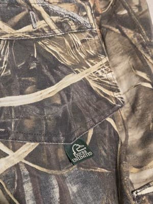 Vtg Ducks Unlimited Camo Cargo Pants Whitewater Outdoors Advantage Timber | 2XL - Thumbnail 2
