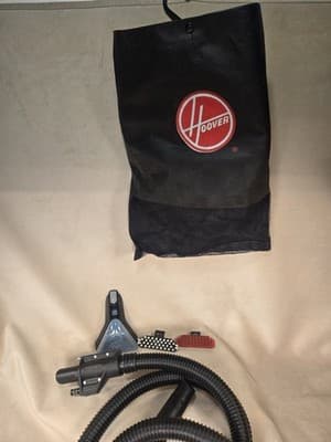 Hoover Turbo Scrub Hose w/ Attachment + Bag OEM Replacement Parts - Image 1
