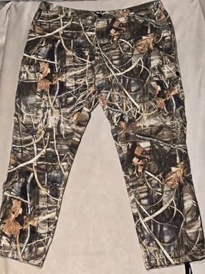 Vtg Ducks Unlimited Camo Cargo Pants Whitewater Outdoors Advantage Timber | 2XL - Image 1