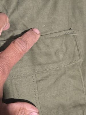 Authentic Vintage 1952 US Army M-1951 Field Trousers | Korean War M51 Cargo Pant - Thumbnail 8