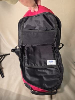 Nike AIR Jordan Collaborator Backpack Bag RED Laptop Bag - Thumbnail 9