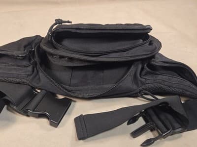 Tactical Waist Bag Concealed Gun Carry Pouch Military Pistol Holster Fanny Pack - Thumbnail 5