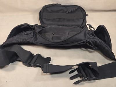 Tactical Waist Bag Concealed Gun Carry Pouch Military Pistol Holster Fanny Pack - Thumbnail 4