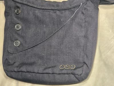 OGIO Purse Brooklyn Bag Messenger Padded For Laptop, Shoulder Crossbody Black - Thumbnail 2