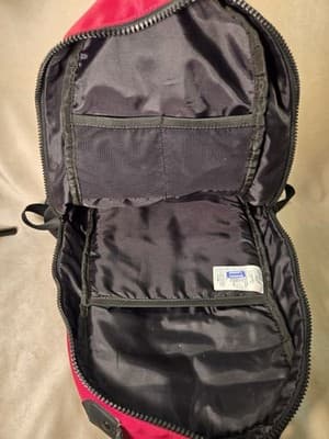 Nike AIR Jordan Collaborator Backpack Bag RED Laptop Bag - Thumbnail 10