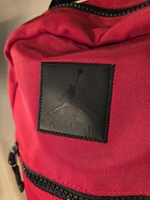 Nike AIR Jordan Collaborator Backpack Bag RED Laptop Bag - Thumbnail 6