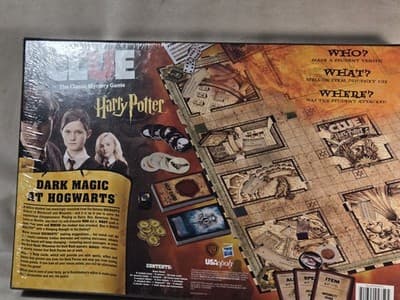 Harry Potter Clue The Classic Mystery Board Game Complete Moving Staircases - Thumbnail 4