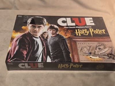 Harry Potter Clue The Classic Mystery Board Game Complete Moving Staircases - Thumbnail 3