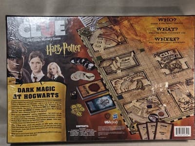 Harry Potter Clue The Classic Mystery Board Game Complete Moving Staircases - Thumbnail 5