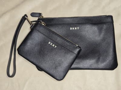 DKNY Clutch Bag W/ Small Pouch - Image 1