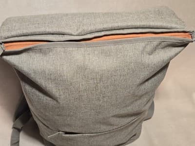 doTERRA Backpack Gray, Sage, Green Daypack Magnetic & Zipper Closures - Thumbnail 7