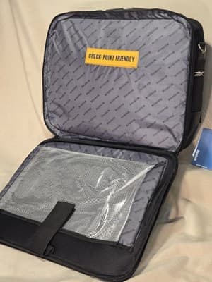Reebok Black Laptop Briefcase Portfolio - New with Tags (NWT) - Thumbnail 6