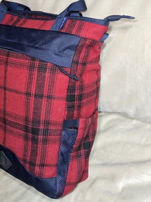 United By Blue (R)evolution™ 9L Sidekick Red Plaid Backpack - Thumbnail 3