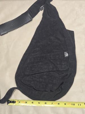 Ameri-Bag Healthy Back Bag Sling Bag Distressed Nylon - Thumbnail 3