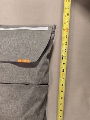 doTERRA Backpack Gray, Sage, Green Daypack Magnetic & Zipper Closures - Thumbnail 15