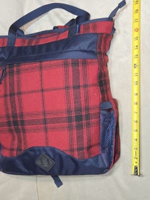 United By Blue (R)evolution™ 9L Sidekick Red Plaid Backpack - Thumbnail 7