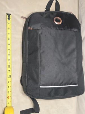 DELSEY Paris Ramey Backpack RFID Pocket Black Laptop Case Lightweight - Thumbnail 8