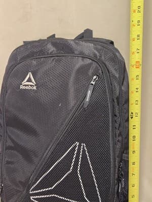 Reebok Workout Backpack Black Comfort Straps Gym Water Resistant Bag NEW - Thumbnail 9