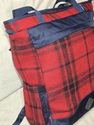 United By Blue (R)evolution™ 9L Sidekick Red Plaid Backpack - Thumbnail 4