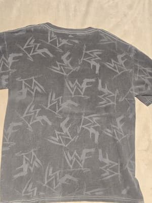 Vtg 90s Stone Cold Steve Austin 3:16 Shirt All Over Print WWF AOP Tultex Large - Thumbnail 8