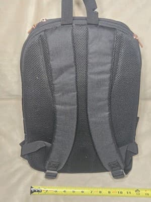 DELSEY Paris Ramey Backpack RFID Pocket Black Laptop Case Lightweight - Thumbnail 7