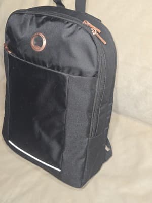 DELSEY Paris Ramey Backpack RFID Pocket Black Laptop Case Lightweight - Thumbnail 3