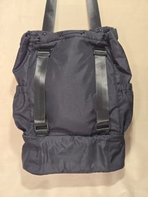 Beyond Yoga Convertible Backpack Black Zipped Pockets New With Tags 15in/17in - Thumbnail 6