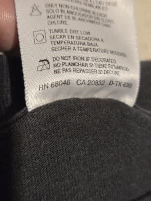 Vintage 90s Tultex Duh Graphic T-Shirt Black Single Stitch Made in USA Large - Thumbnail 5