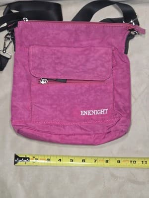 ENKNIGHT Nylon Crossbody Purse Bag for Women Travel Shoulder handbag - Thumbnail 6